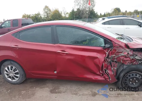 2016 Hyundai Elantra Se из США, поврежденный, VIN 5NPDH4AE1GH690687